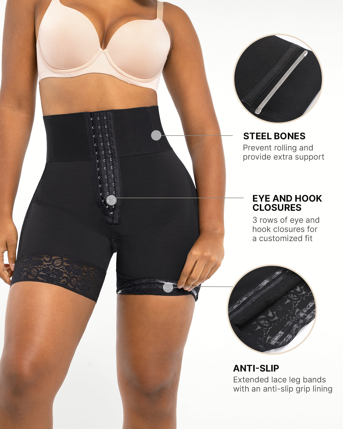 BOOT-YEAH? AirSlim? Boned Sculpt High-Waisted Short
