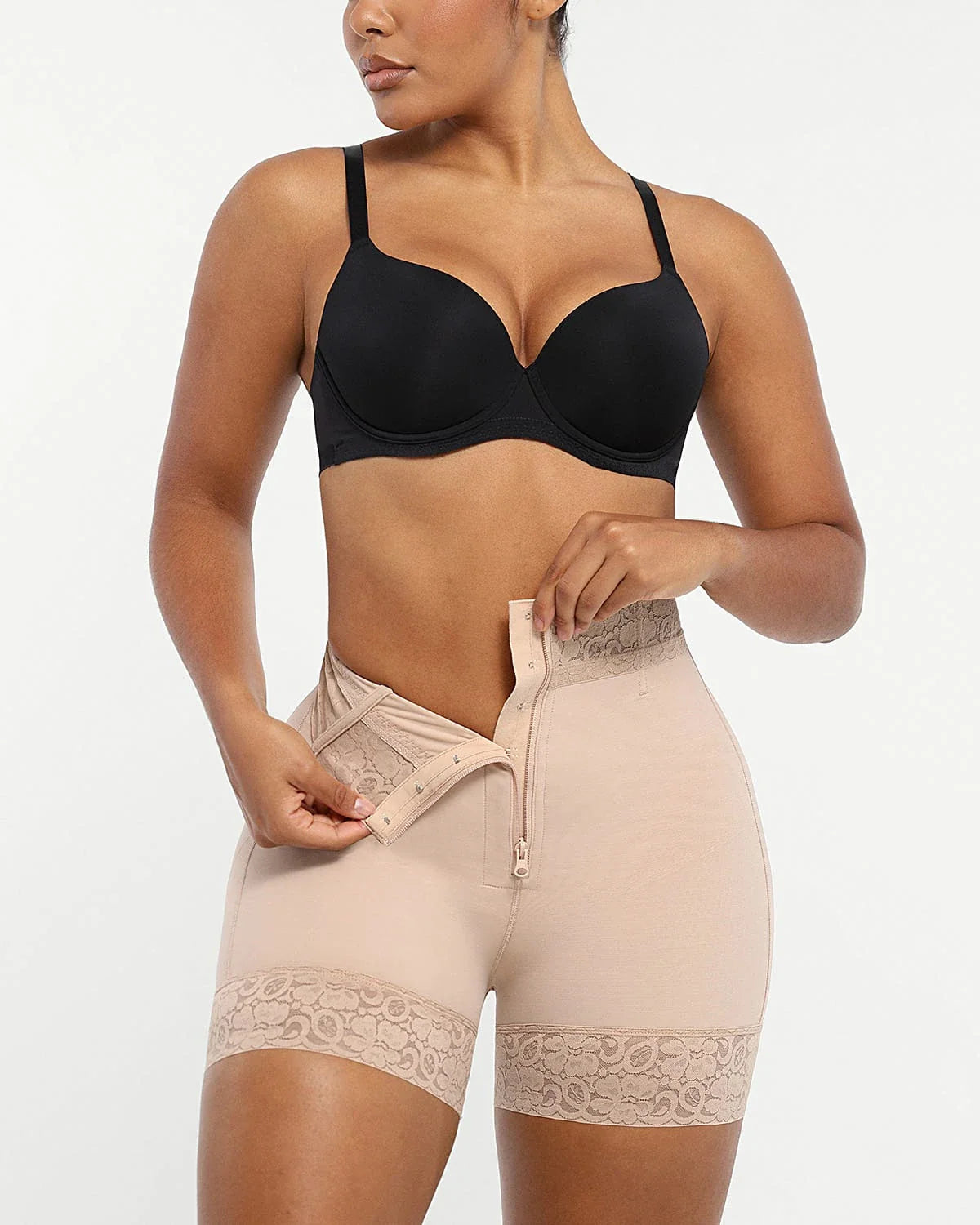 BOOT-YEAH? AirSlim? Mid-Rise Steel Boned Butt-Lifting Short