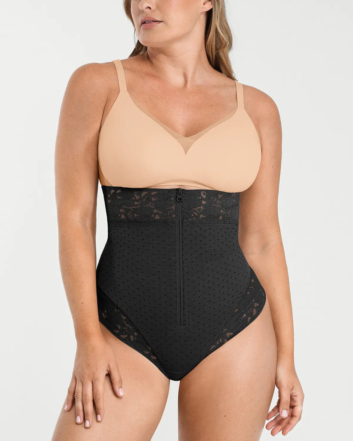 Bare Essentials? AirSlim? High-Waisted Polka Dot Shaping Thong