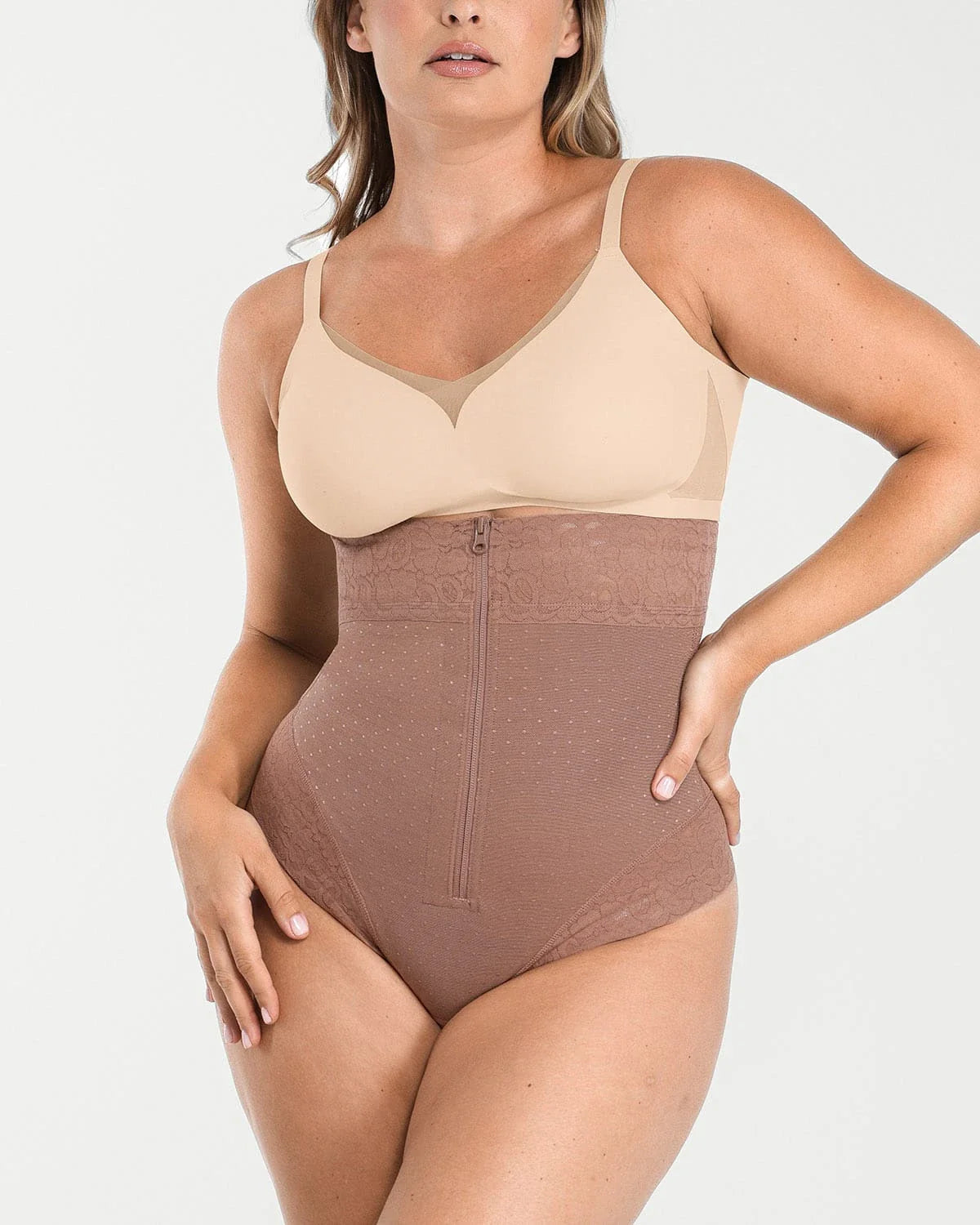 Bare Essentials? AirSlim? High-Waisted Polka Dot Shaping Thong