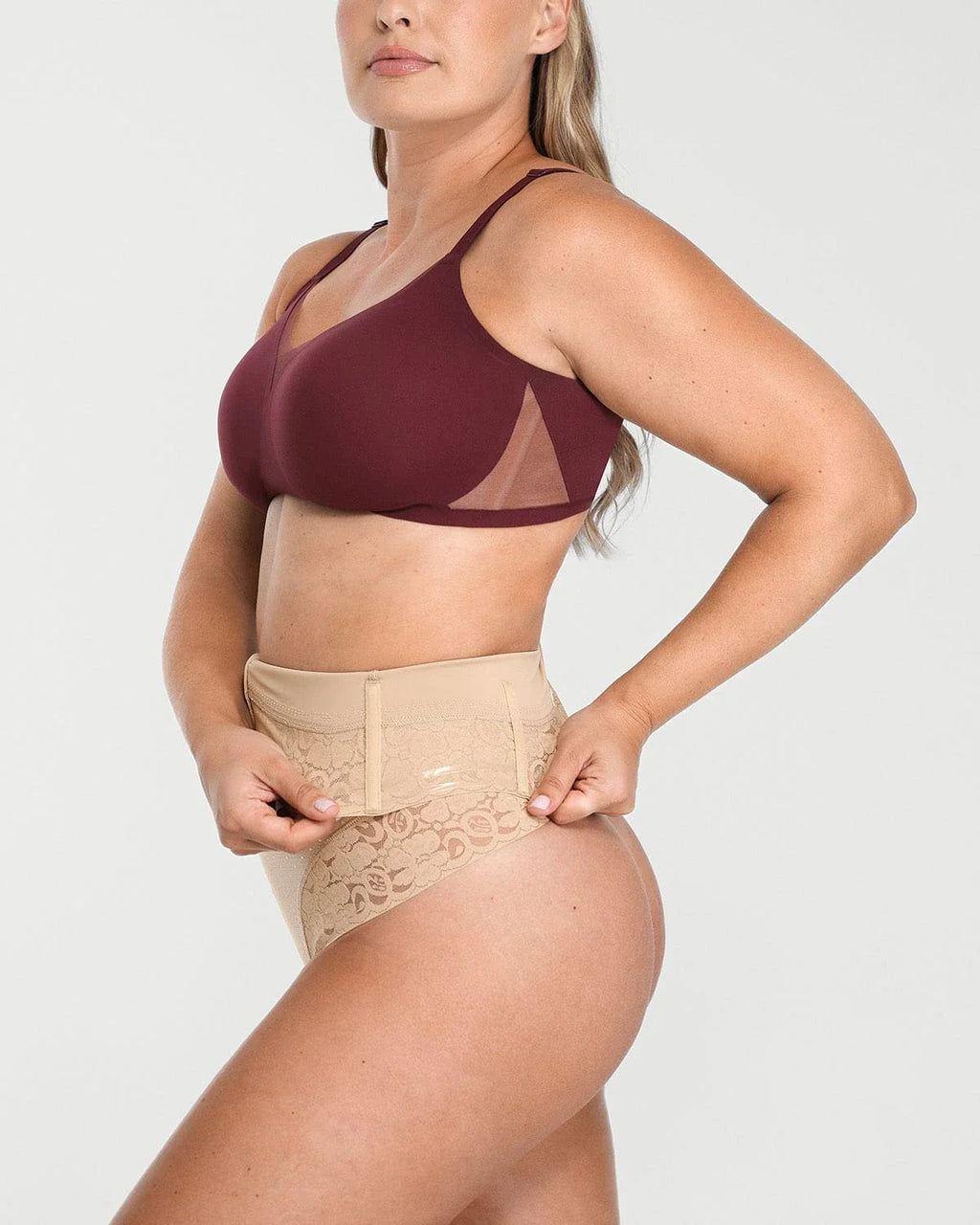 Bare Essentials? AirSlim? High-Waisted Polka Dot Shaping Thong