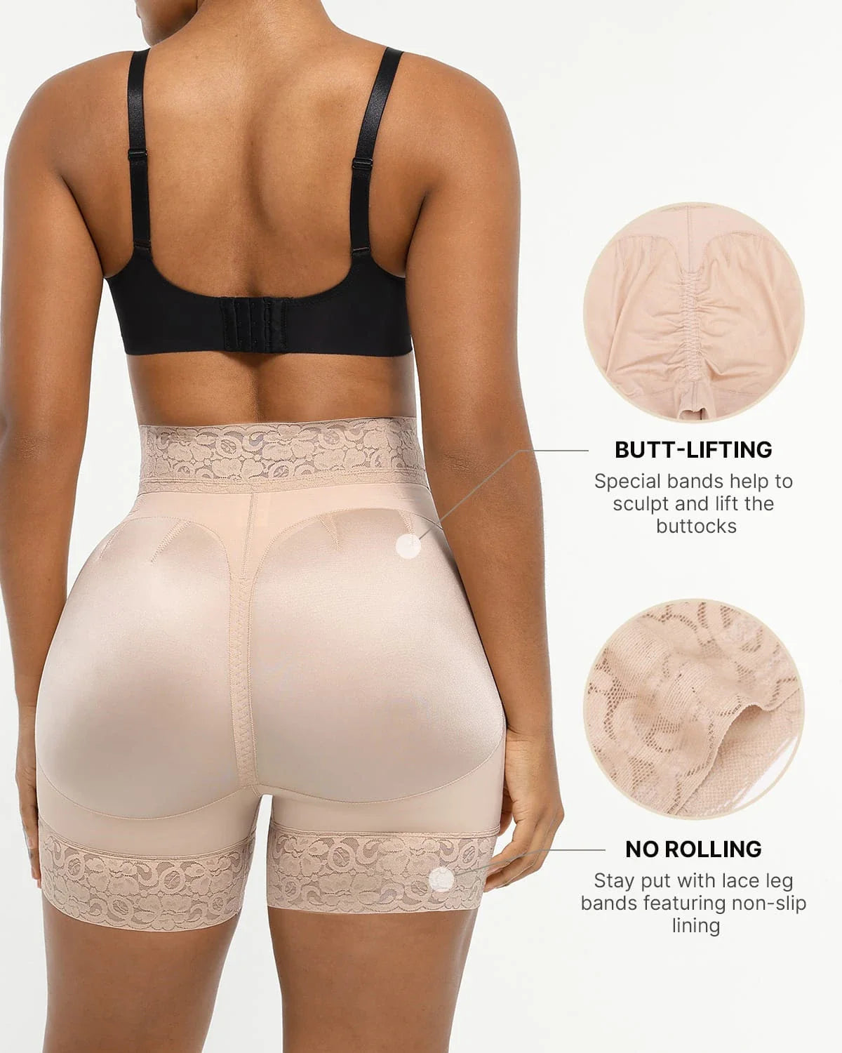 BOOT-YEAH? AirSlim? Mid-Rise Steel Boned Butt-Lifting Short
