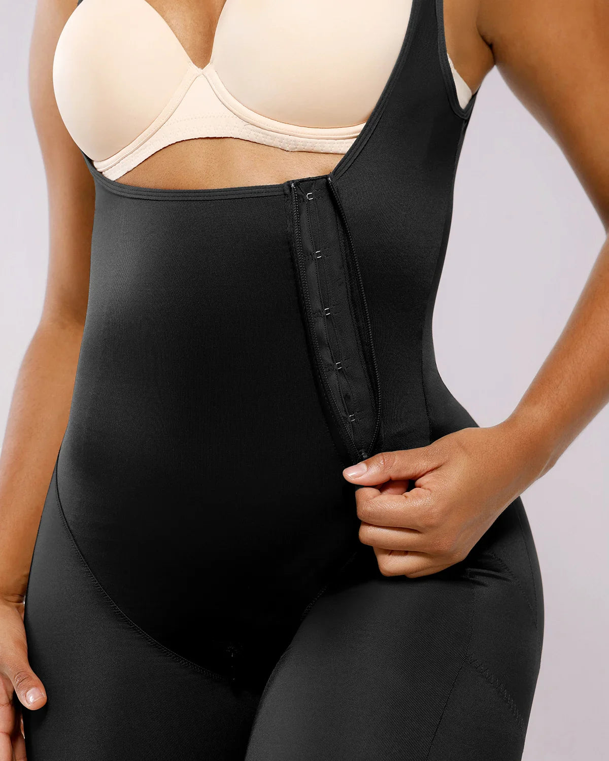 BOOT-YEAH? SilkSculpt Open Bust Full Bodysuit