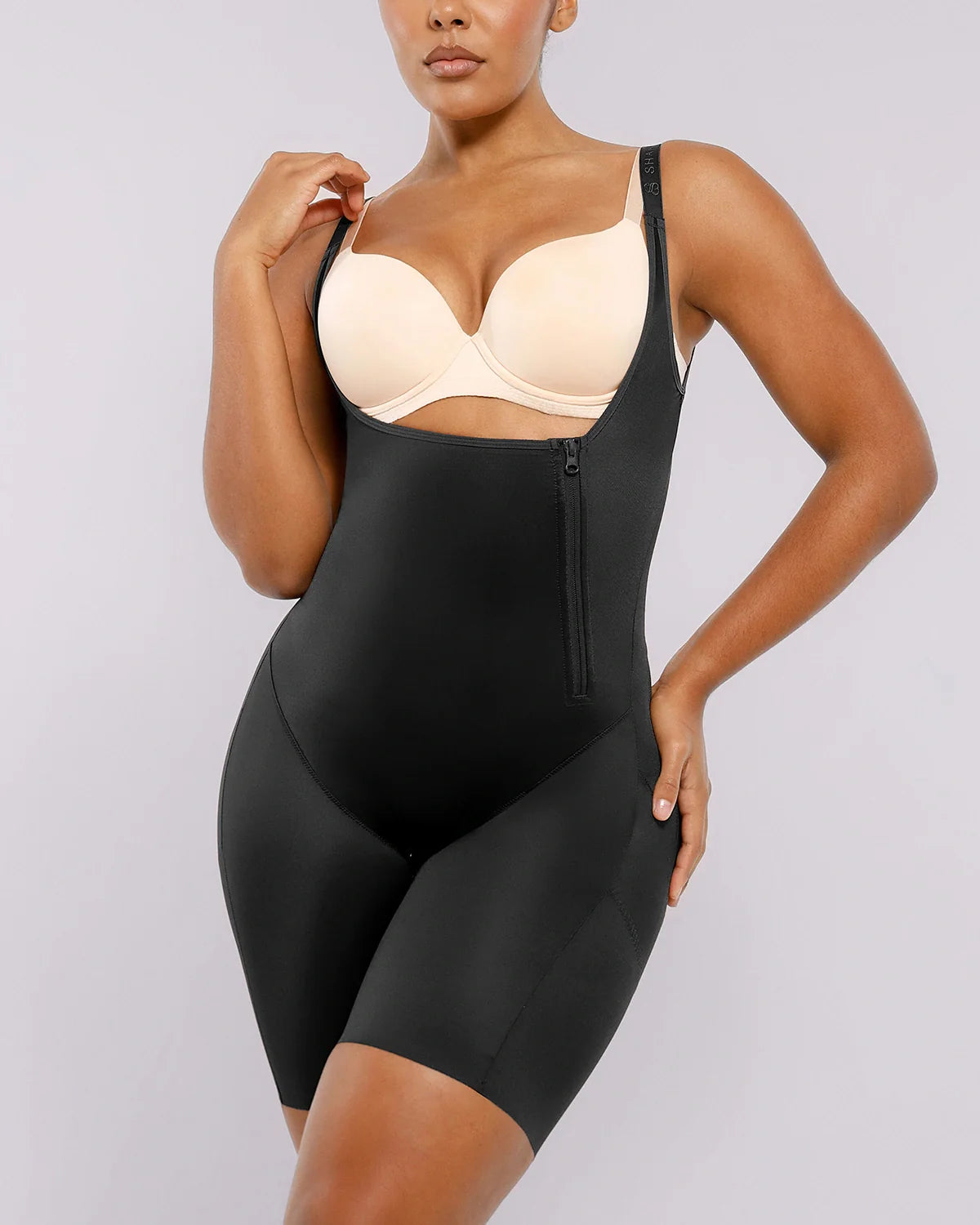 BOOT-YEAH? SilkSculpt Open Bust Full Bodysuit