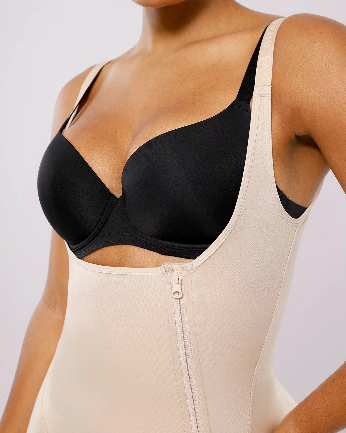 BOOT-YEAH? SilkSculpt Open Bust Full Bodysuit