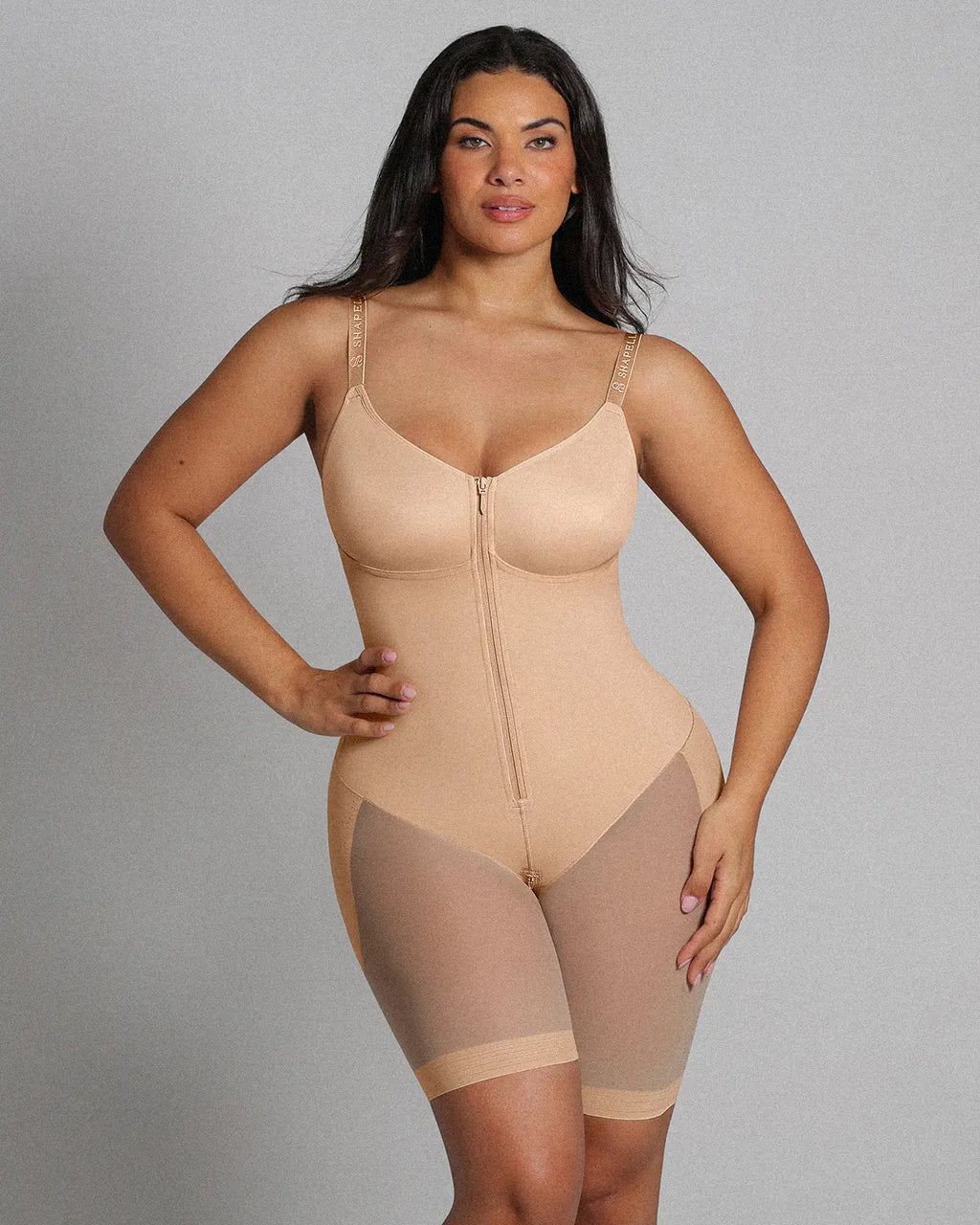 Bare Essentials? AirSlim? Hourglass Full Body Mid Thigh Bodysuit