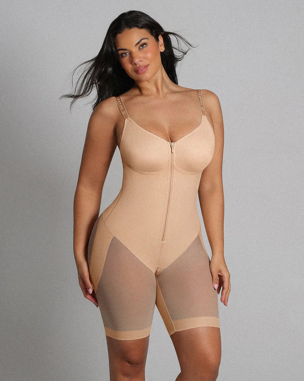 Bare Essentials? AirSlim? Hourglass Full Body Mid Thigh Bodysuit