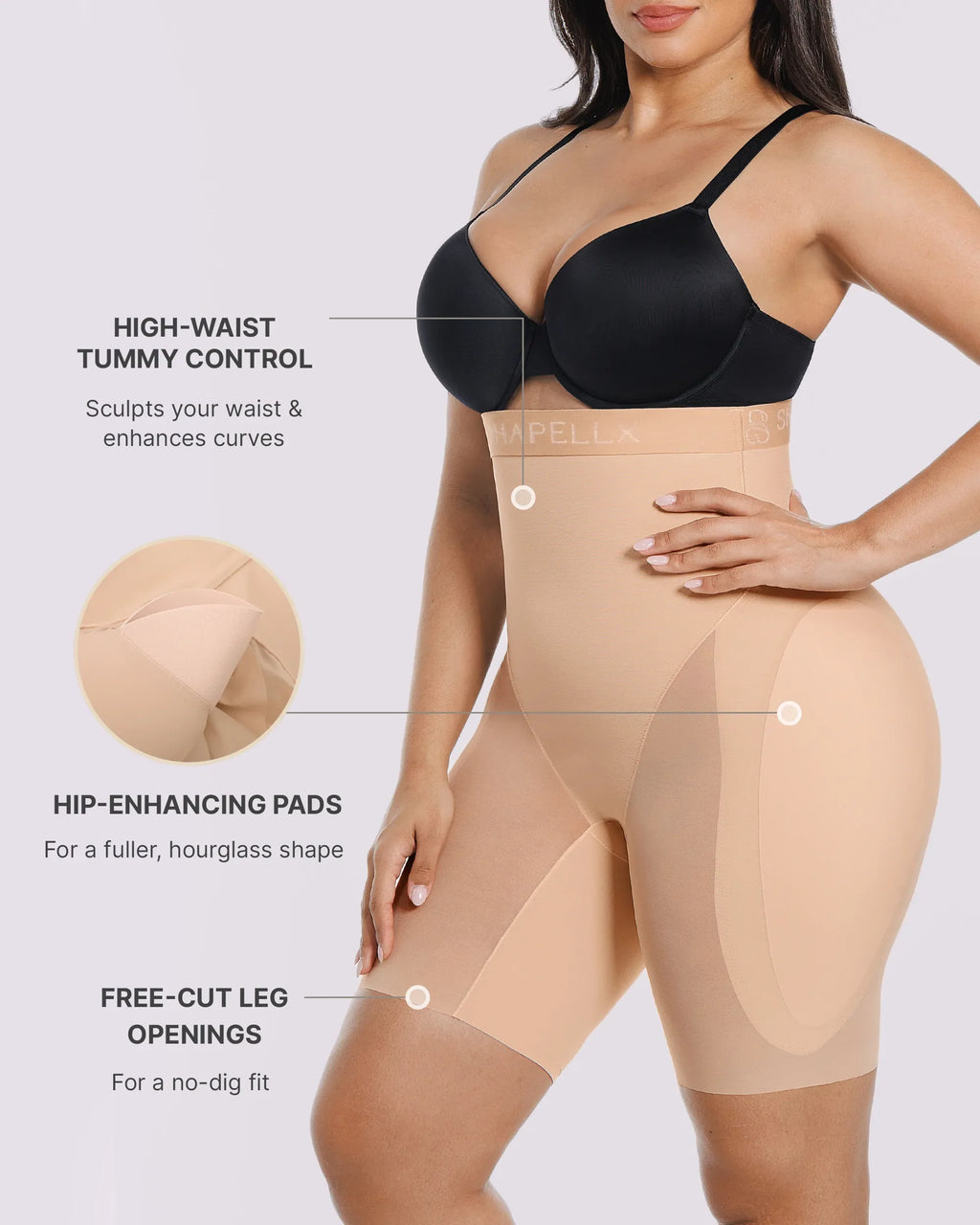 Bare Essentials? MeshSmooth? Hip Enhancer Padded Short