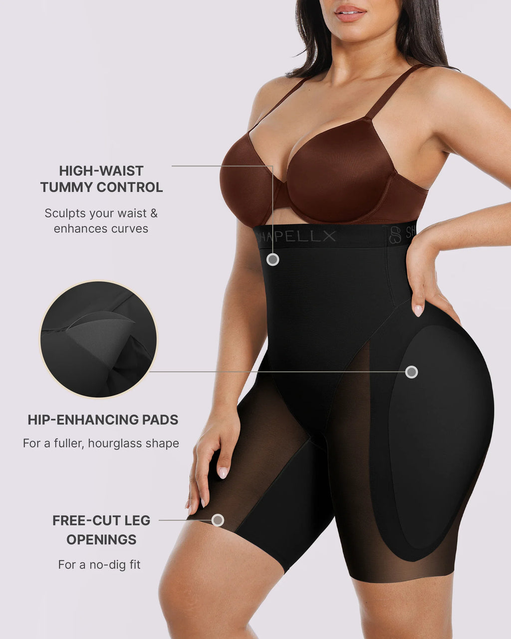 Bare Essentials? MeshSmooth? Hip Enhancer Padded Short