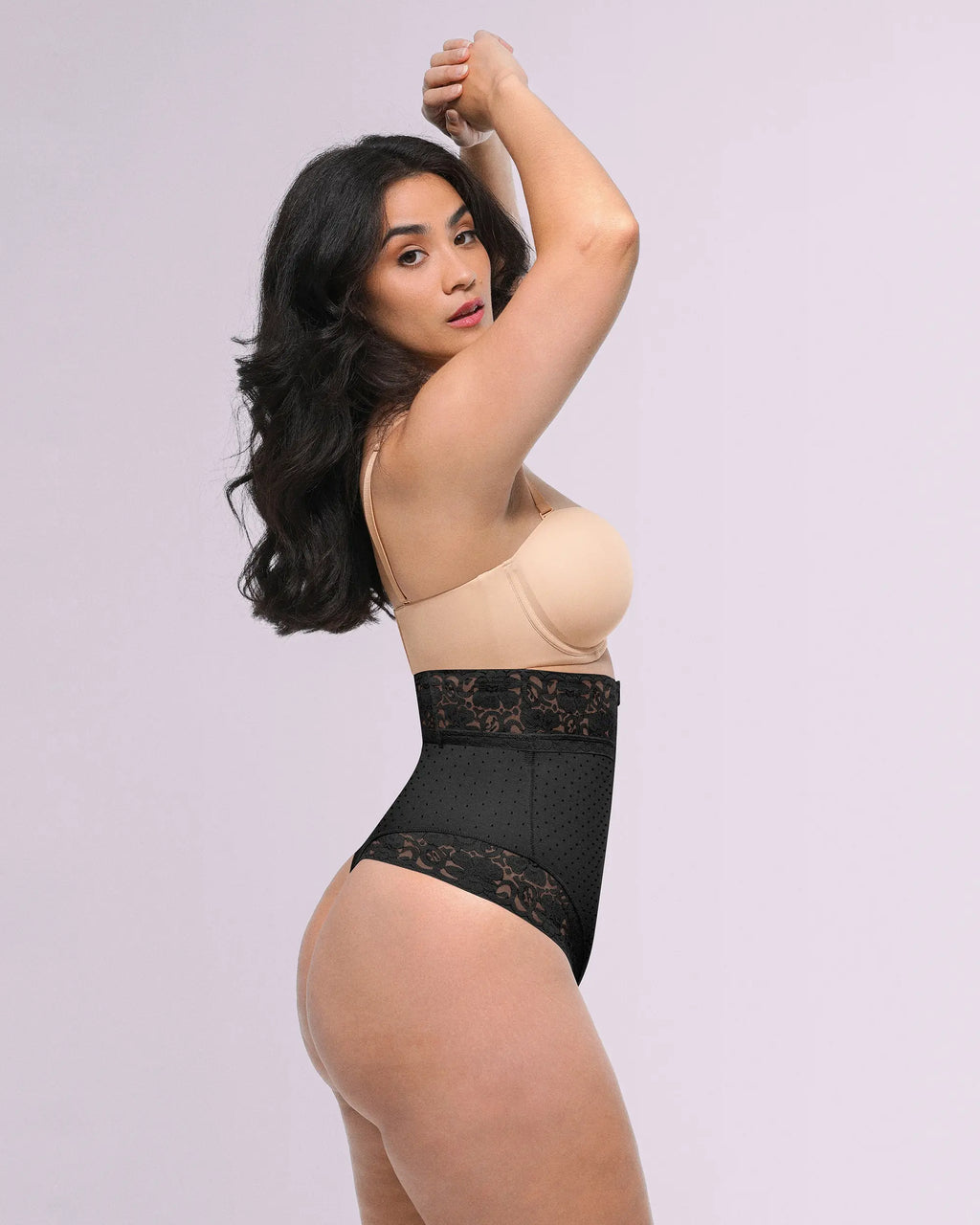 Bare Essentials? AirSlim? High-Waisted Polka Dot Shaping Thong