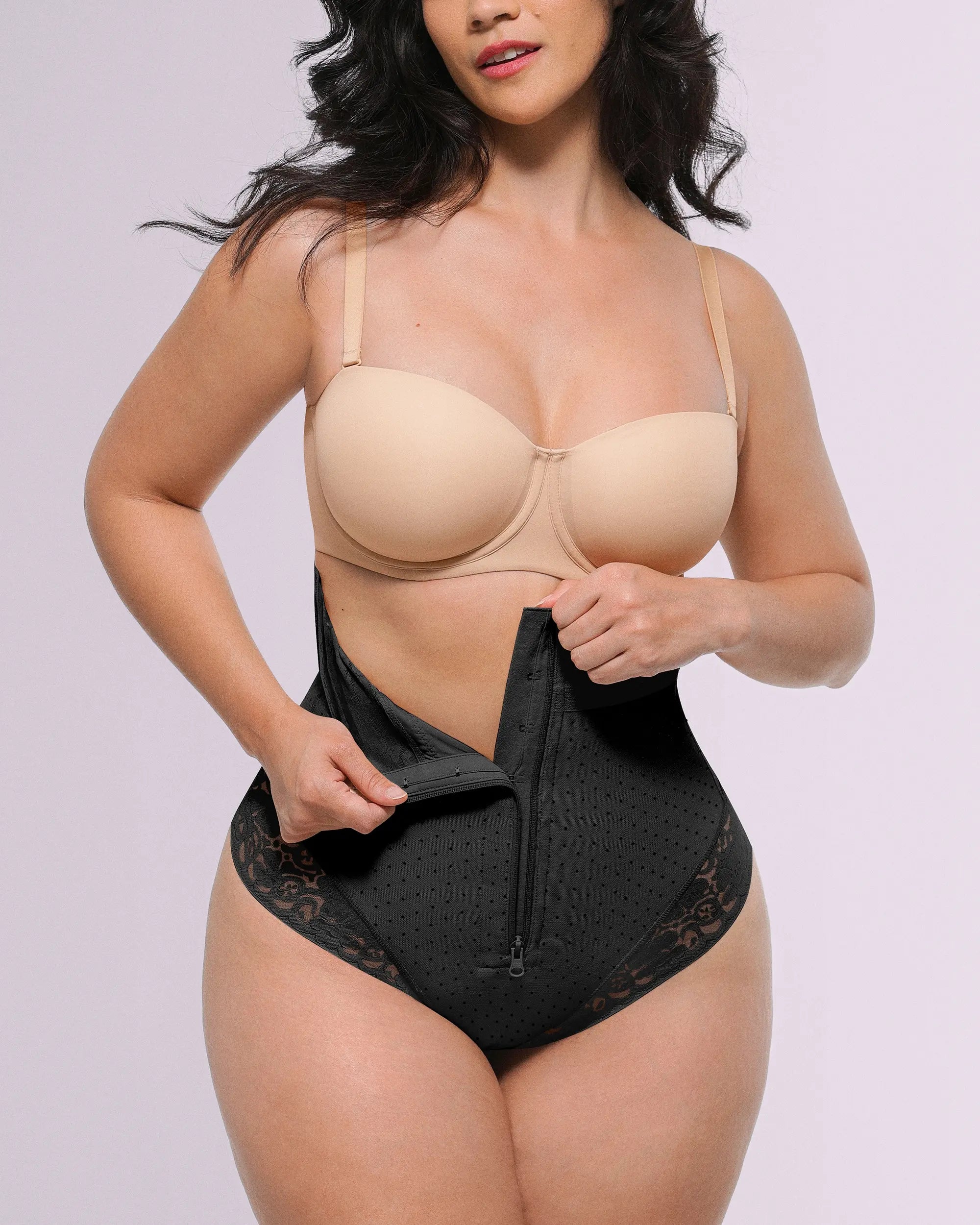 Bare Essentials? AirSlim? High-Waisted Polka Dot Shaping Thong