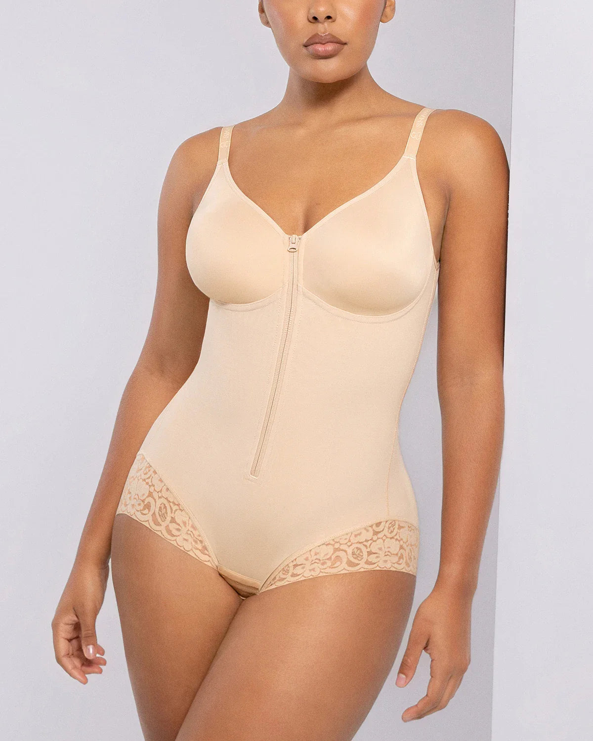 Bare Essentials? AirSlim? Hourglass Full Body Brief Bodysuit