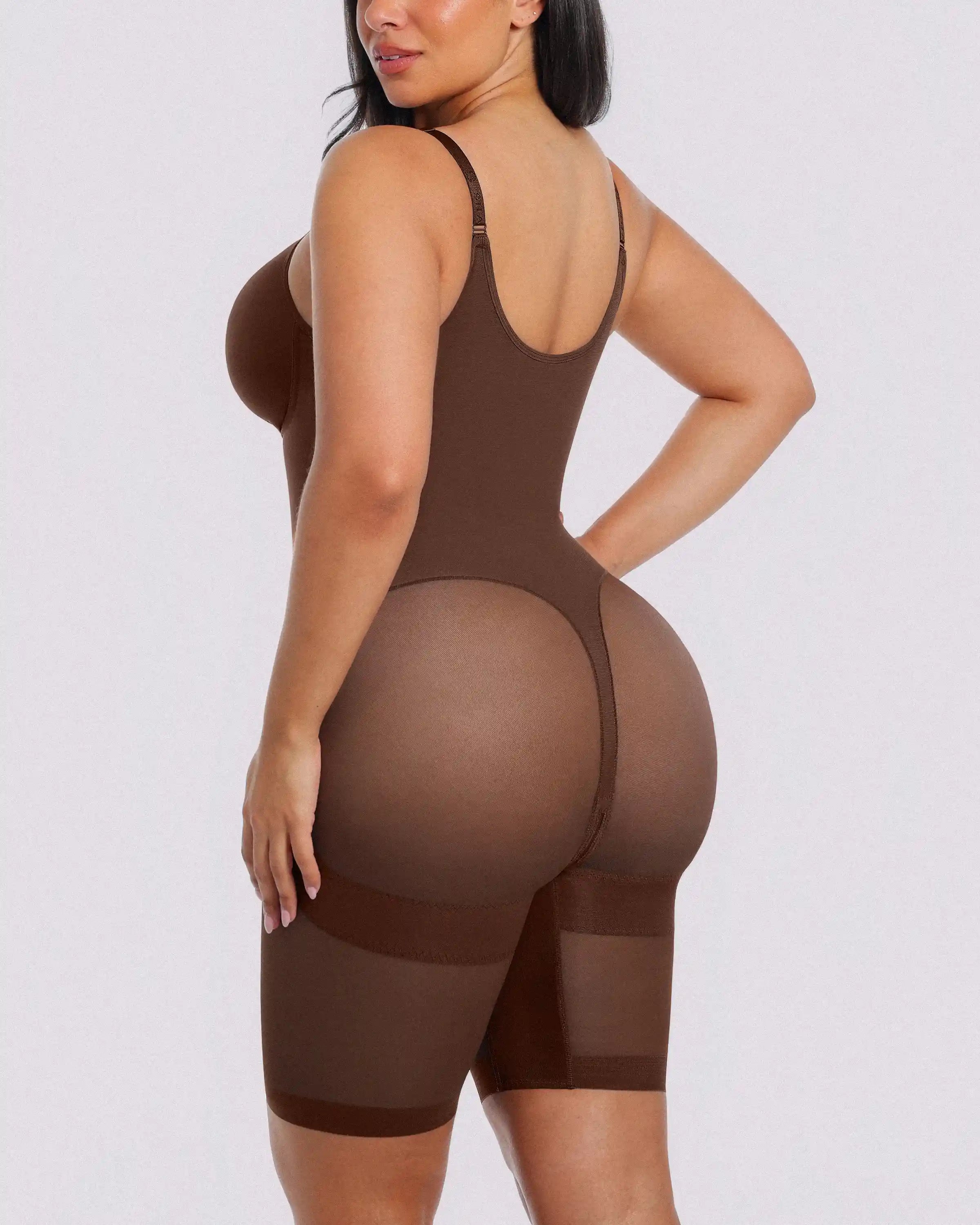 Bare Essentials? AirSlim? Hourglass Full Body Mid Thigh Bodysuit