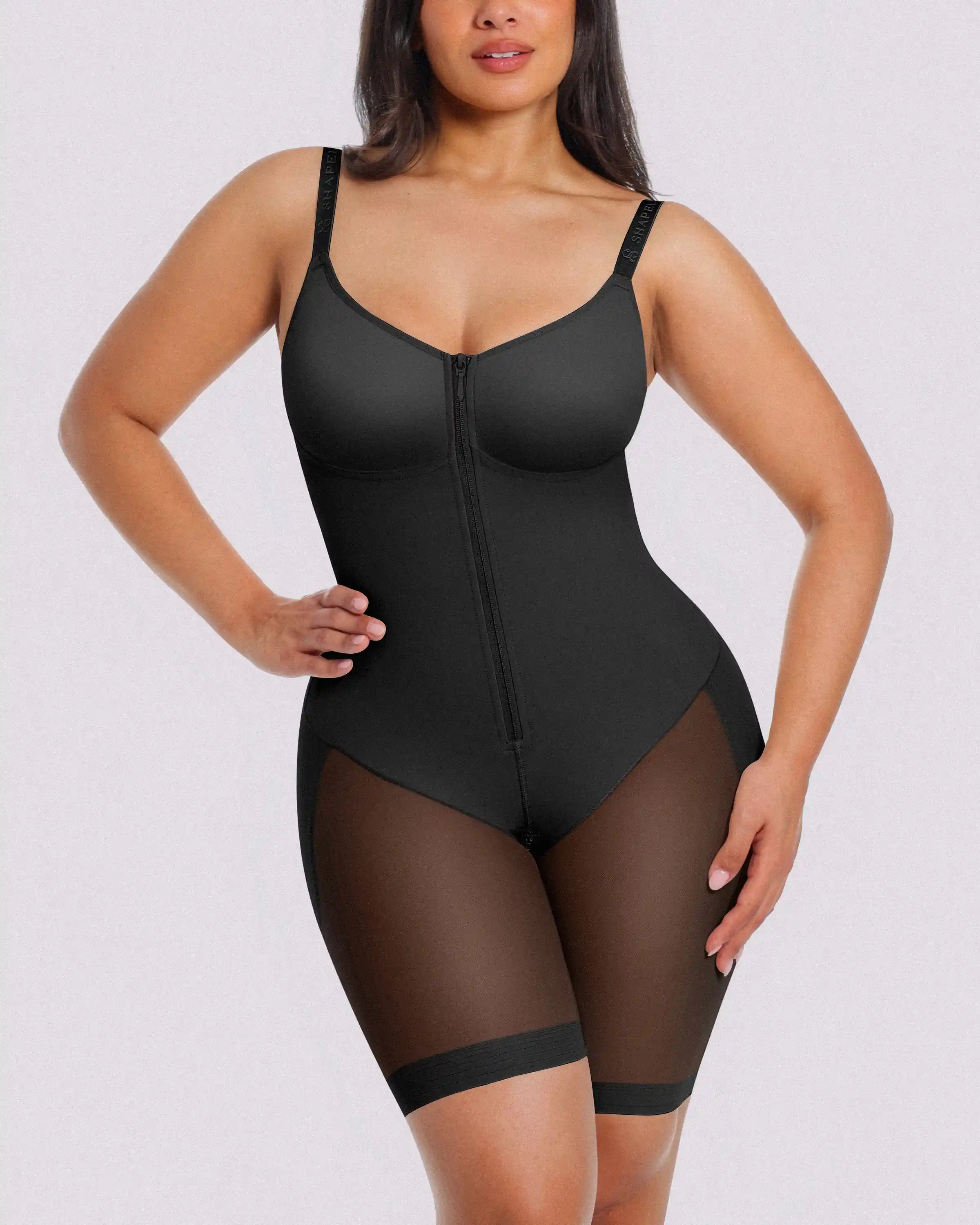 Bare Essentials? AirSlim? Hourglass Full Body Mid Thigh Bodysuit