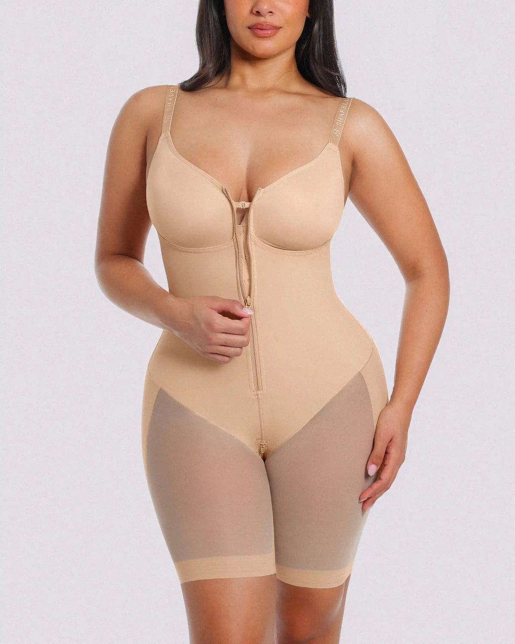 Bare Essentials? AirSlim? Hourglass Full Body Mid Thigh Bodysuit
